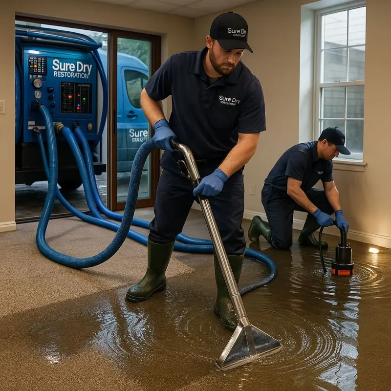 Water Extraction and Removal process in Marshall County, SD